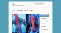 Desktop Screenshot of consultaosteopatianades.com
