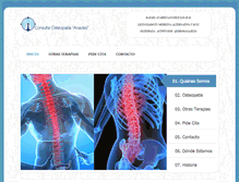 Tablet Screenshot of consultaosteopatianades.com